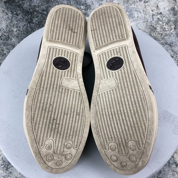 GRAVITY DEFYER Men's 13.5 Brown Versoshock Trampoline Canvas Casual Sneakers - Picture 9 of 12